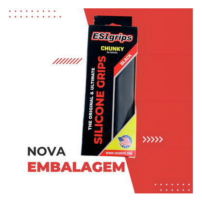 Puños Esi Grips Chunky Vs/ Colores 60gr Bici Mtb Xc - Celero Color Negro