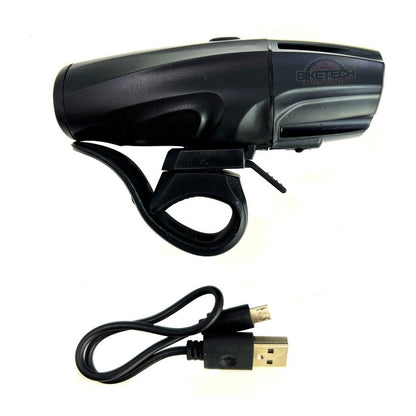 Luz/ Linterna De Bicicleta 1000 Lúmenes Delantera Negro