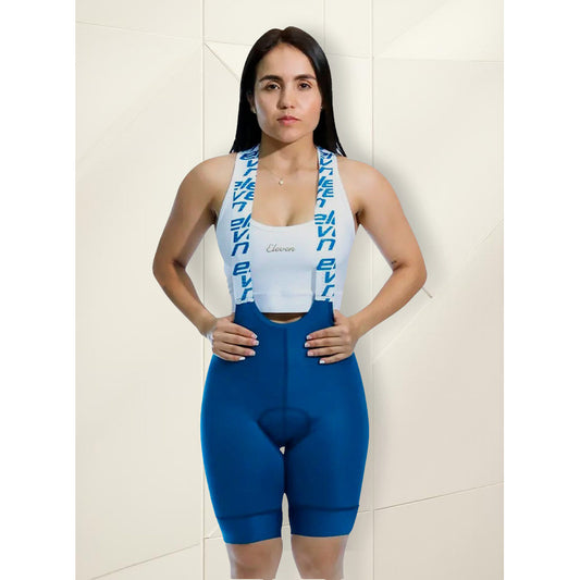 Licra Pantaloneta Ciclismo Eleven Pro Mujer Con Cargaderas