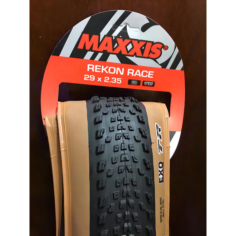 Llanta Maxxis Rekon Race Oem 29x2.25 Exo Darkwall 60 Tpi Color Negro