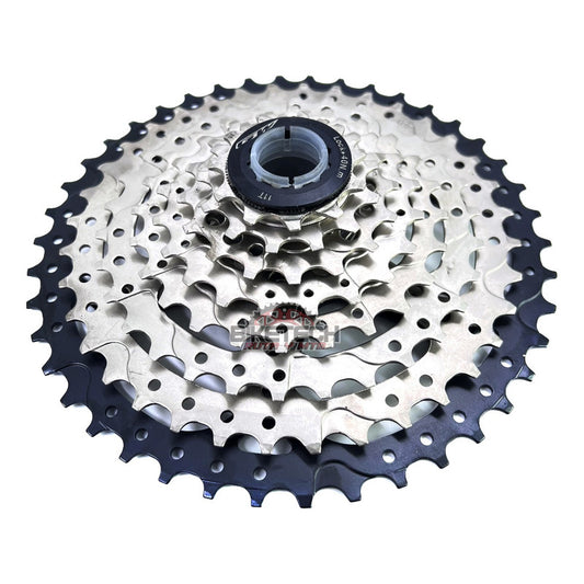 Pacha Gw 8v Cassette + Cadenilla 8v Kmc Z8 Bicicleta Mtb Negro 11 40