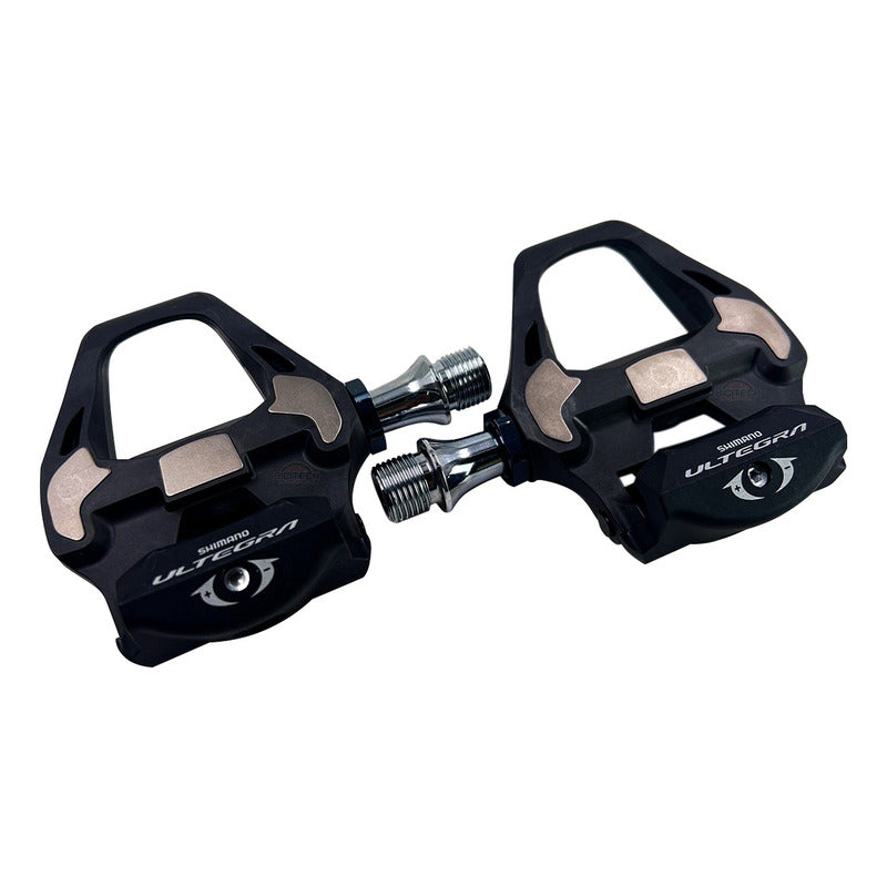 Pedales Shimano Ultegra R8000 En Carbono Negro