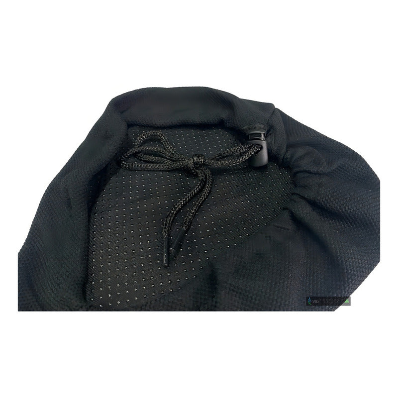 Forro De Silla De Bicicleta En Gel Gw Ajustable Color Negro