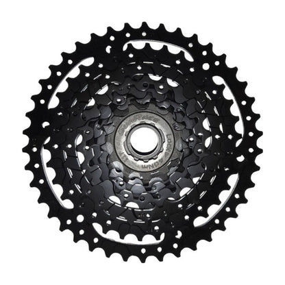Cassette Pacha Sunrace 8 Velocidades 11-42 Dientes Mtb Acero Negro