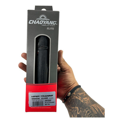 Kit Llanta Ruta Chaoyang Viper 700x23 + Neumático Fv 60mm Negro