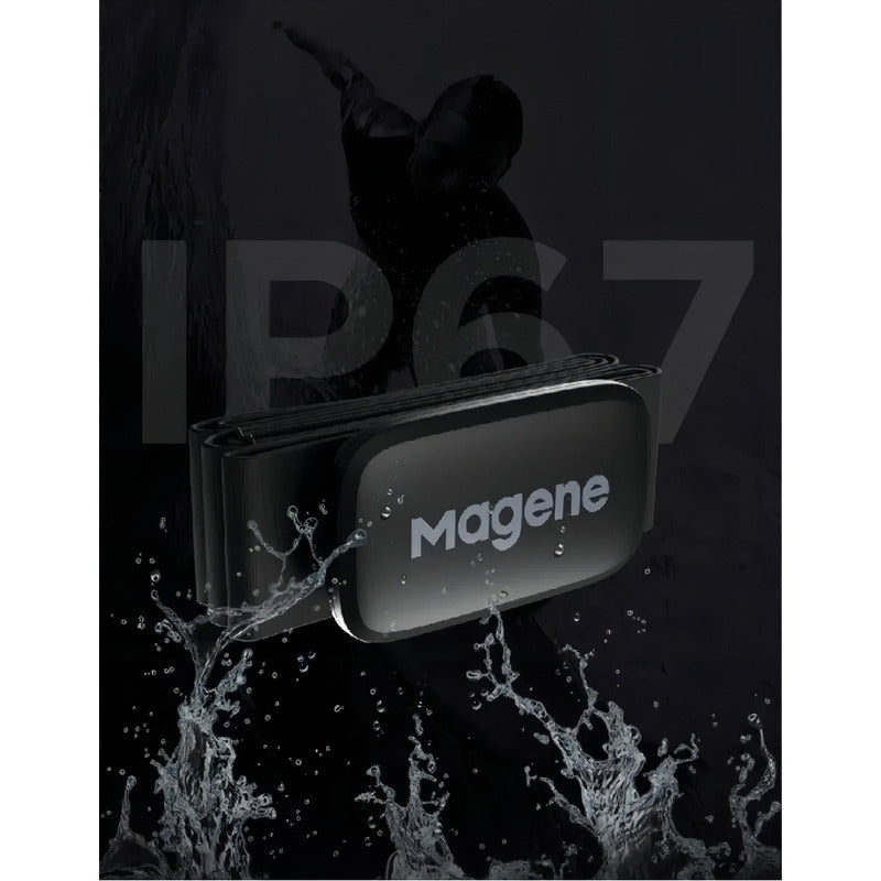 Monitor Cardíaco Magene H64 Torácico Bluetooth Ant+ Compatibilidad Garmin
