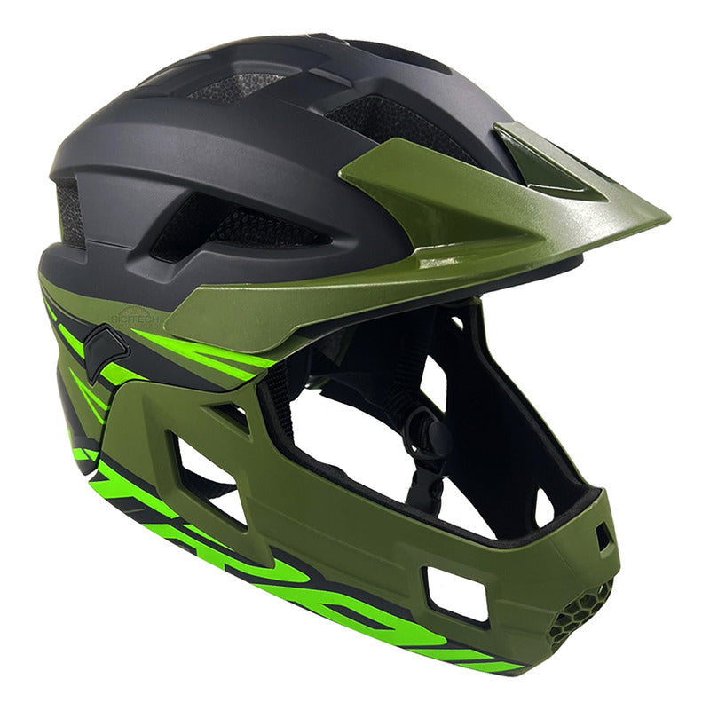 Casco Para Niños Niñas Ontrail Racer Full Face Bmx
