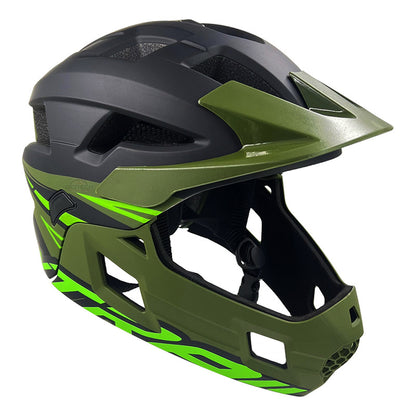 Casco Para Niños Niñas Ontrail Racer Full Face Bmx
